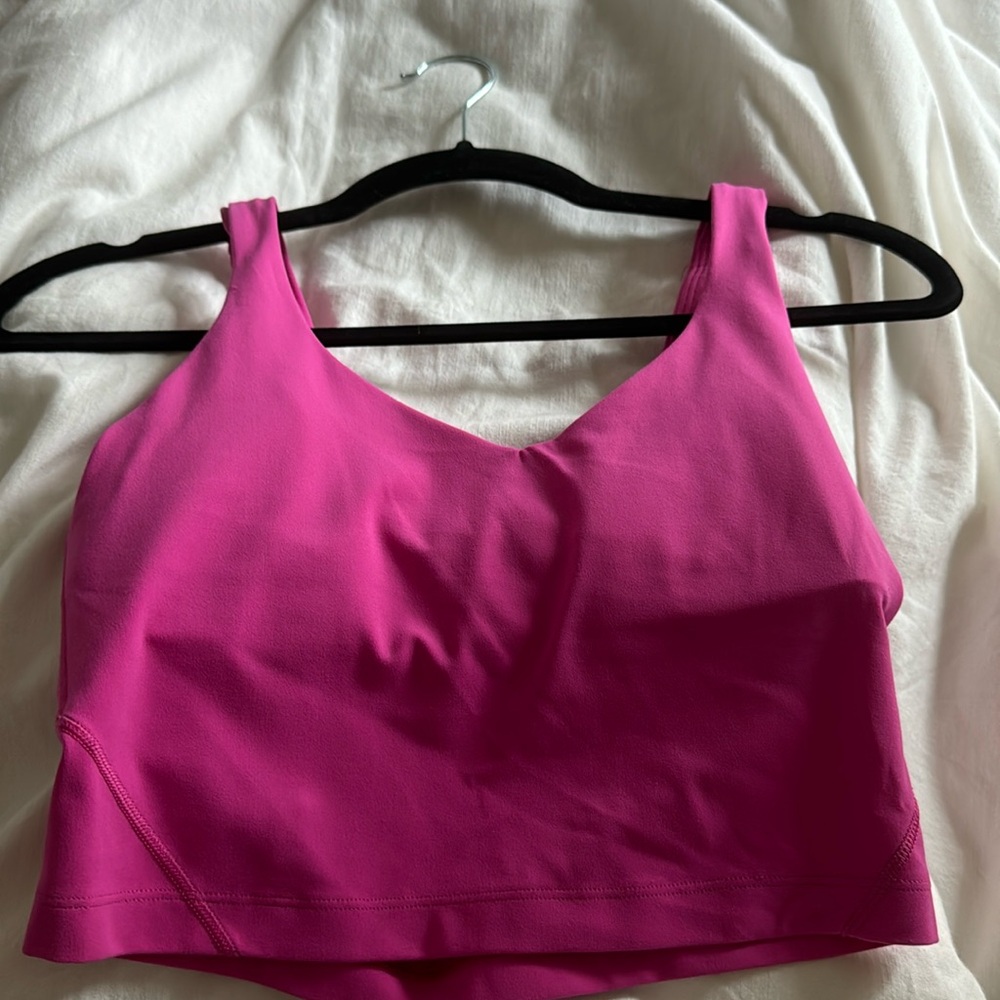 Sonic pink lululemon align tank